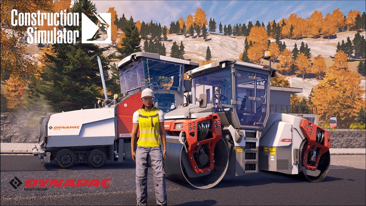 DYNAPAC DLC IS AWESOME! - Housing Road - Construction Simulator | Europe Contracts