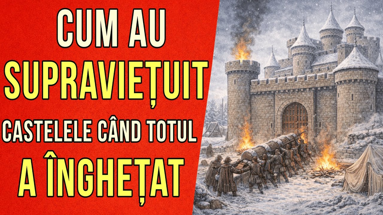 Iarna sub asediu: Cum au supraviețuit castelele când totul a înghețat