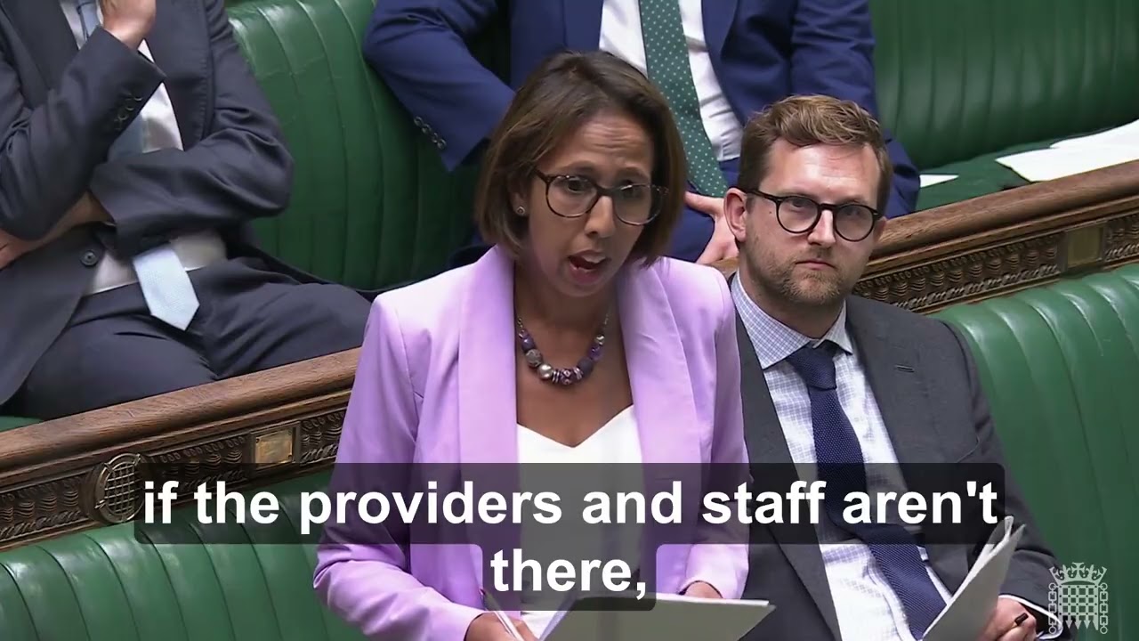Munira urges the Government to keep nurseries open.