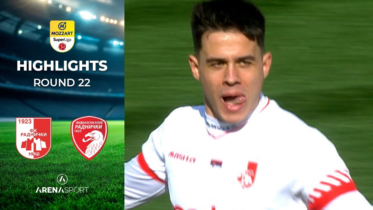Radnički Niš - Radnički 1923 2:1 | MOZZART BET SUPERLIGA SRBIJE (22. kolo) | 08. februar 2026.