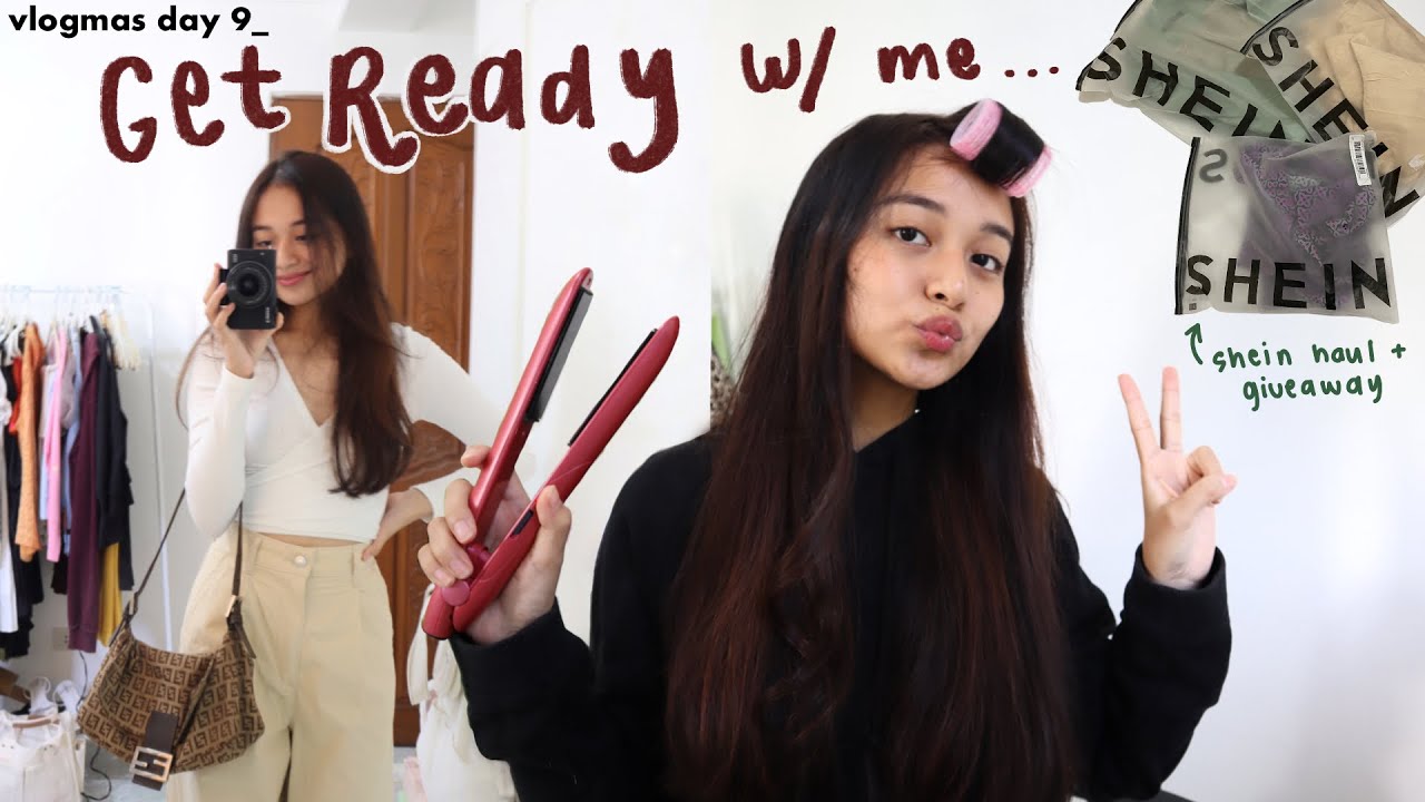 VLOGMAS DAY 9: Get Ready With Me, SHEIN Haul + giveaway #2!