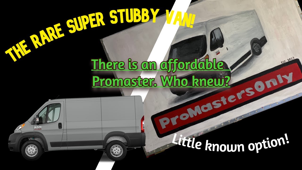 Довольно редкий вариант Promaster для тех, кто ограничен в средствах. Ram Promaster, укороченный ...