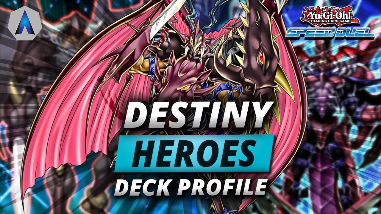 Yu-Gi-Oh! BEST ANTI HEROES!!! Destiny Hero Speed Duel In-Depth Deck Profile & Gameplay! (May 2022)