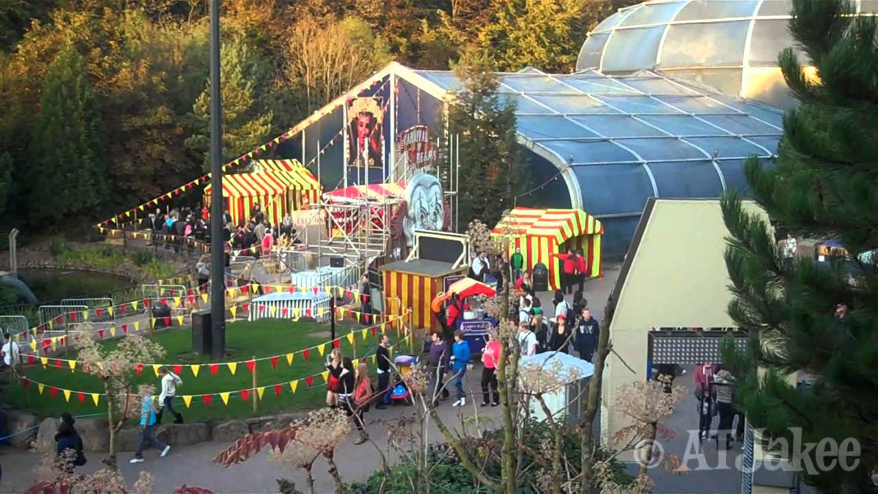 Alton Towers Scarefest   Carnival Of Screams Entrance & Themeing 2011