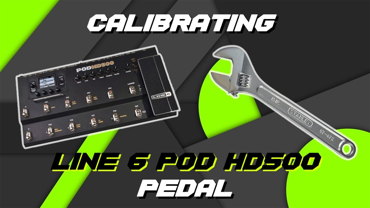 LINE 6 POD HD 500 CALIBRATION TUTORIAL (TAGALOG)