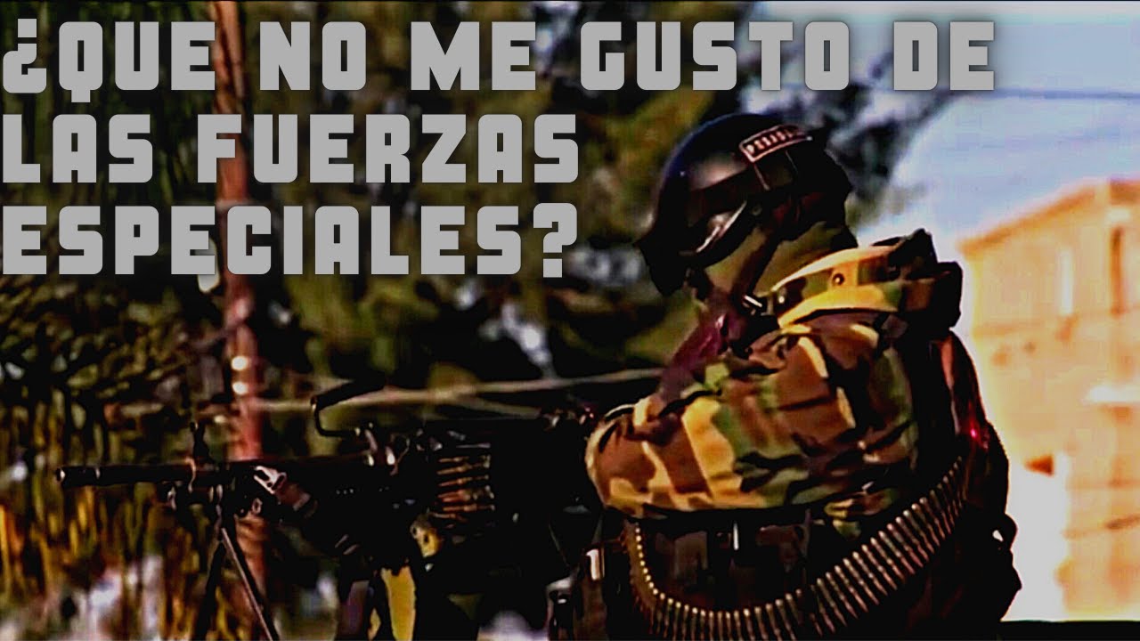 Cosas que NO me gustaron del cuerpo de fuerzas especiales