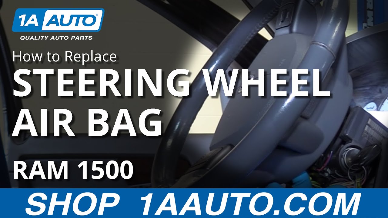 How to Remove Steering Wheel Airbag 02-08 Dodge Ram