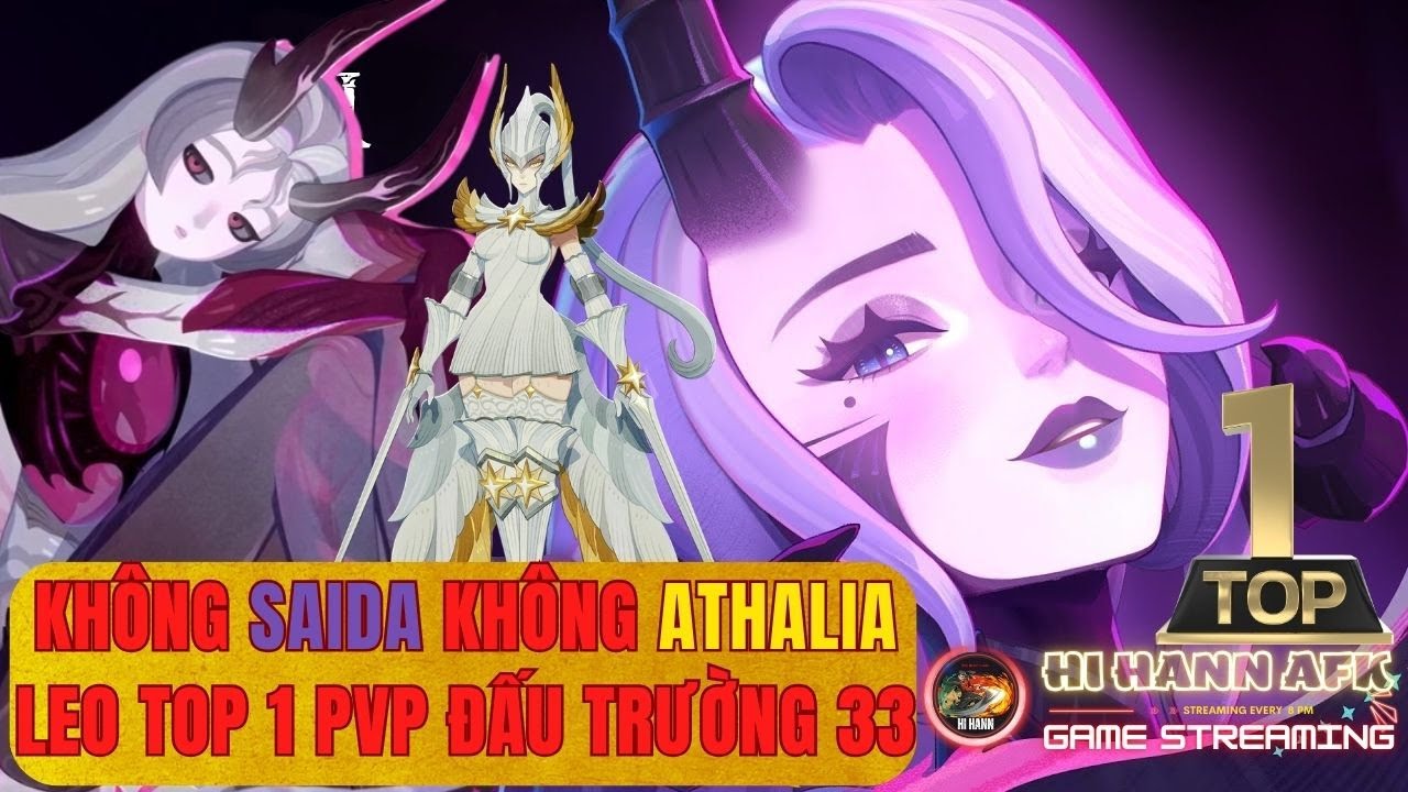 Không Saida Không Athalia Chỉ Dùng MEHIRA Leo Top 1 Đấu Trường 33 Cụm Đầu Có Khó ? - AFK Journey