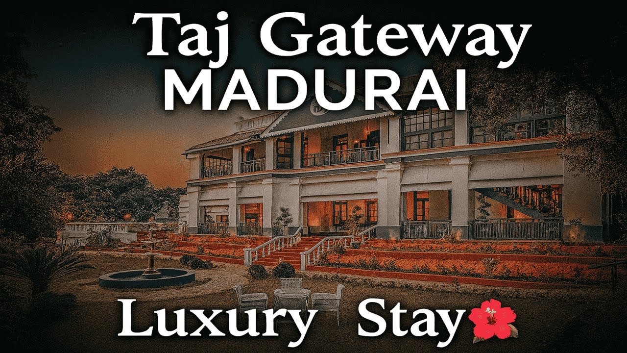 Inside Gateway Taj Madurai 🏨 | Luxurious Stay in South India