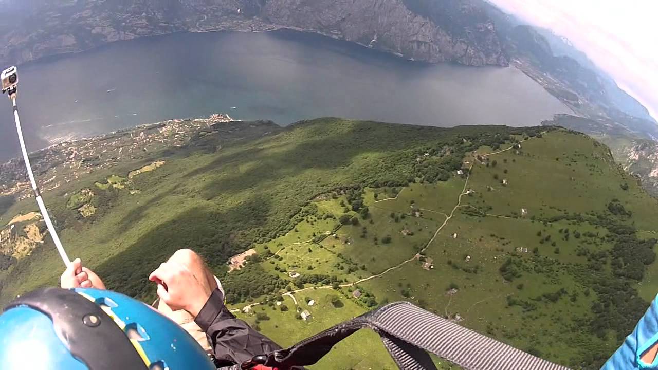 Tandem Gleitschirmflug Malcesine Gardasee