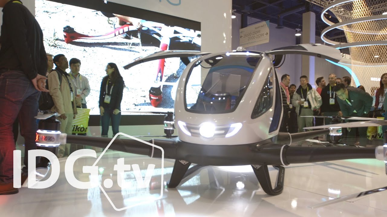 The Ehang 184 is a drone you can fly around in