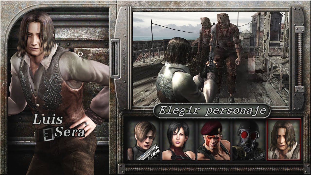 Luis Sera - The Mercenaries - Mundo Acuático - Resident Evil 4 HD Project