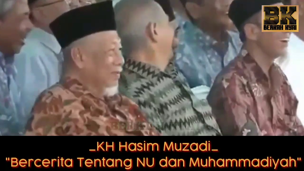 KH Hasim Muzadi bercerita tentang NU dan Muhammadiyah