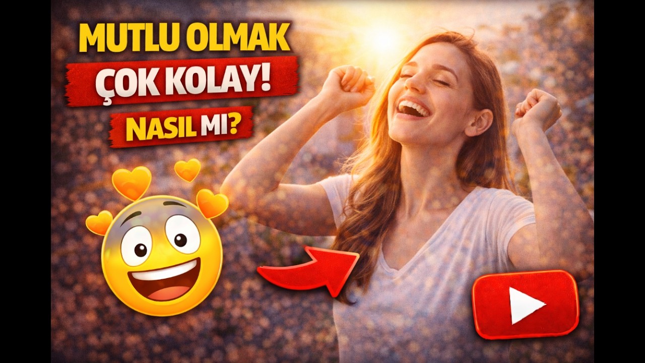 Mutlu Olmak Çok Kolay! Nasıl mı?