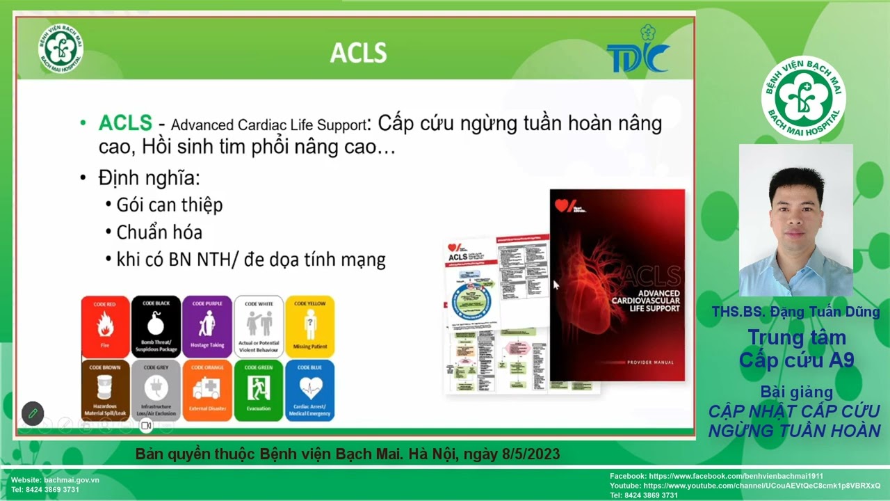 T5/ 1-  Cập nhật Cấp cứu ngừng tuần hoàn