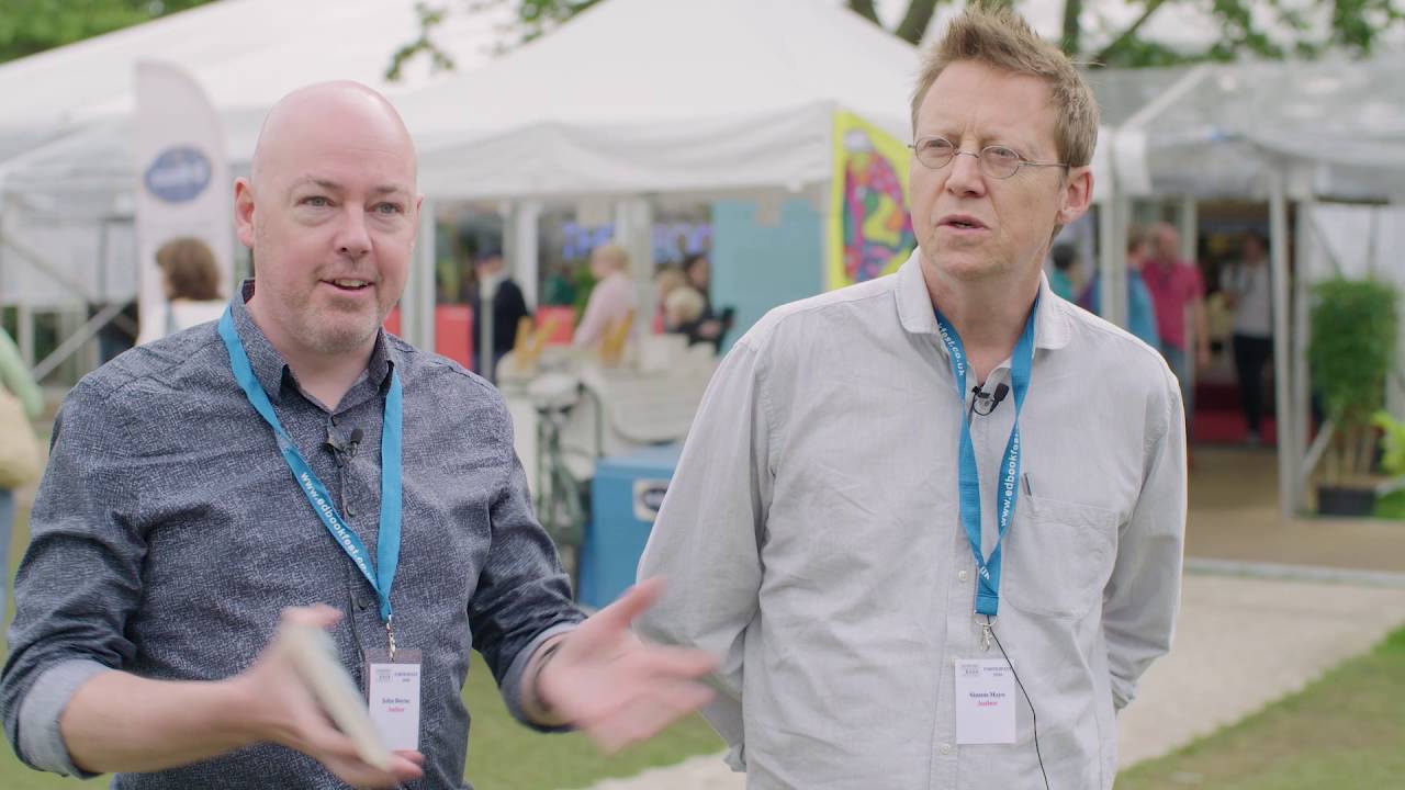 John Boyne & Simon Mayo Interview at the Edinburgh International Book Festival