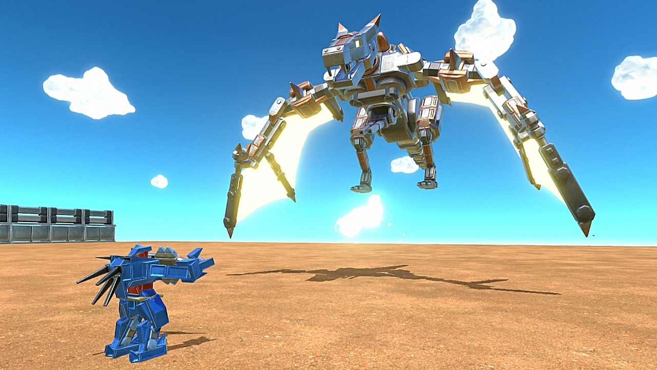 WARVERN VS Workshop Units - Age of Warbots Gameplay