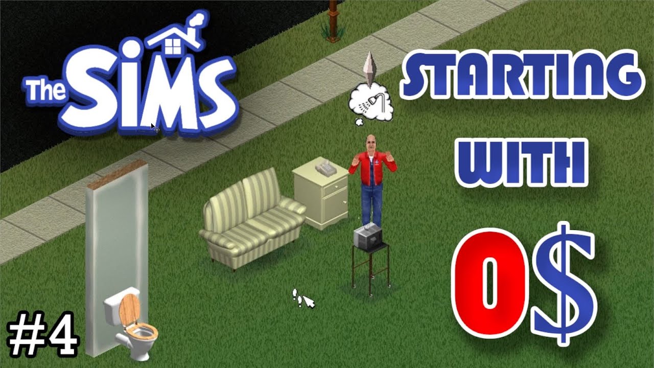 The Sims 1, No Expansions! Upgrading stuff! #4