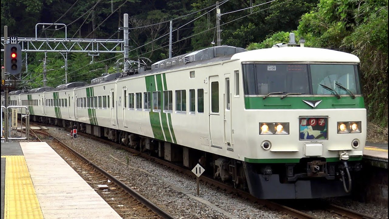 【4K】【総集編】JR東日本185系電車「特急踊り子」(MT54D 抵抗制御)到着・発車・走行シーン集+乗車動画(走行音) ※2016年～2021年撮影