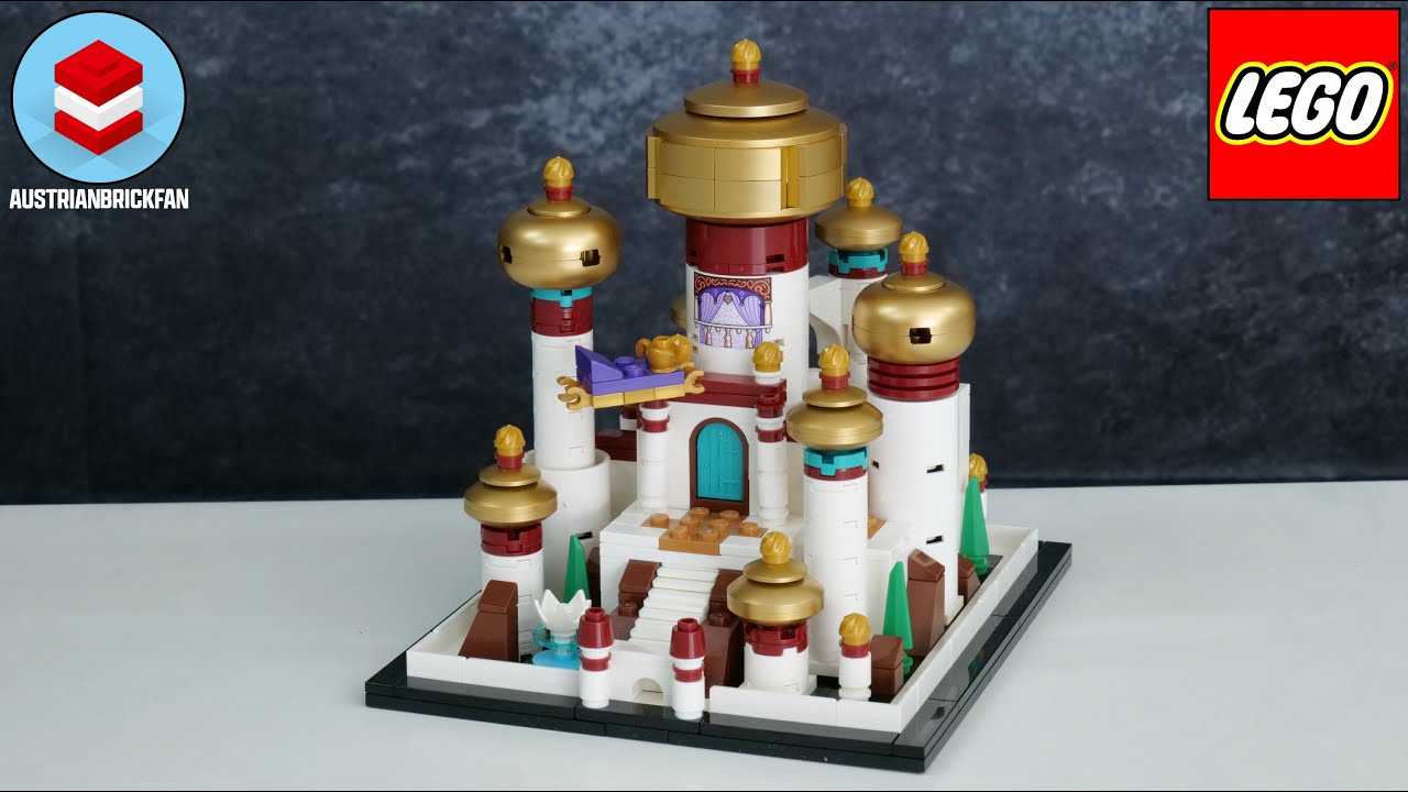 LEGO Aladdin 40613 Мини-Дворец Аграбы от Disney — Обзор скоростной сборки LEGO