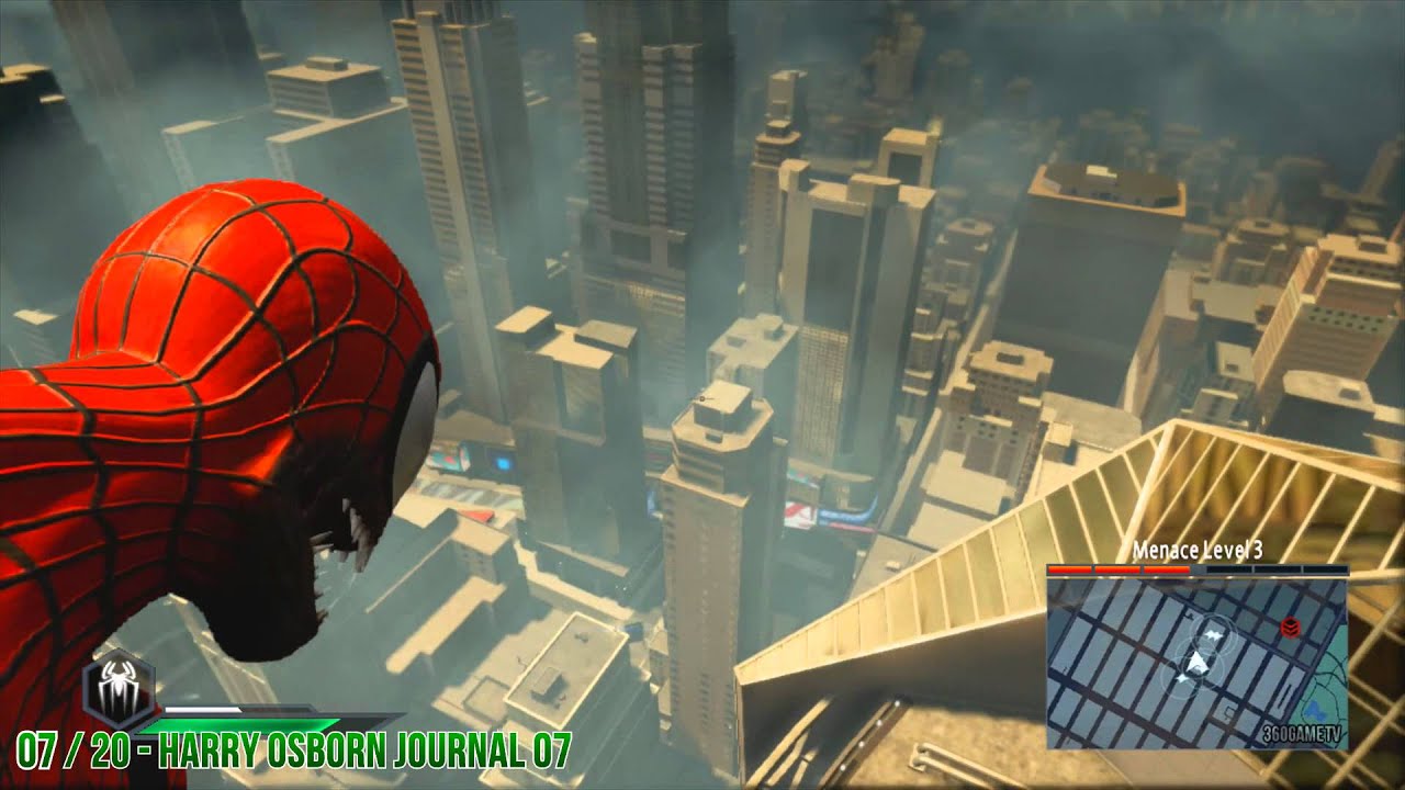 The Amazing Spider-Man 2 - All Journal (Audio Log) Collectible Locations in Free Roam Mode Guide