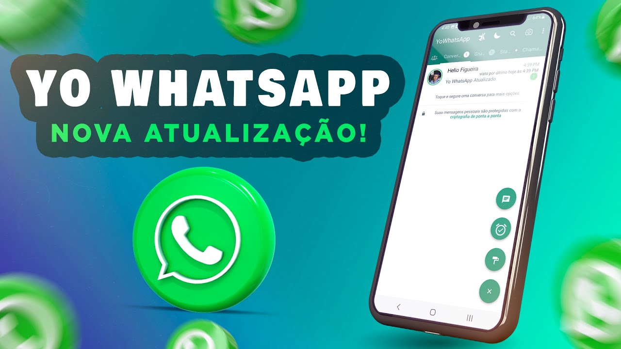 YO WHATSAPP NOVA ATUALIZA&Ccedil;&Atilde;O COM NOVAS FUN&Ccedil;&Otilde;ES (COMO BAIXAR E INSTALAR PASSO A PASSO)