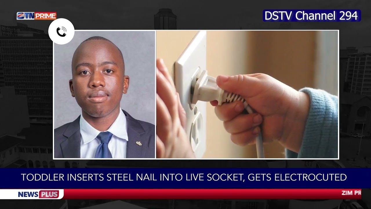 Toddler inserts steel nail into live socket, gets electrocuted