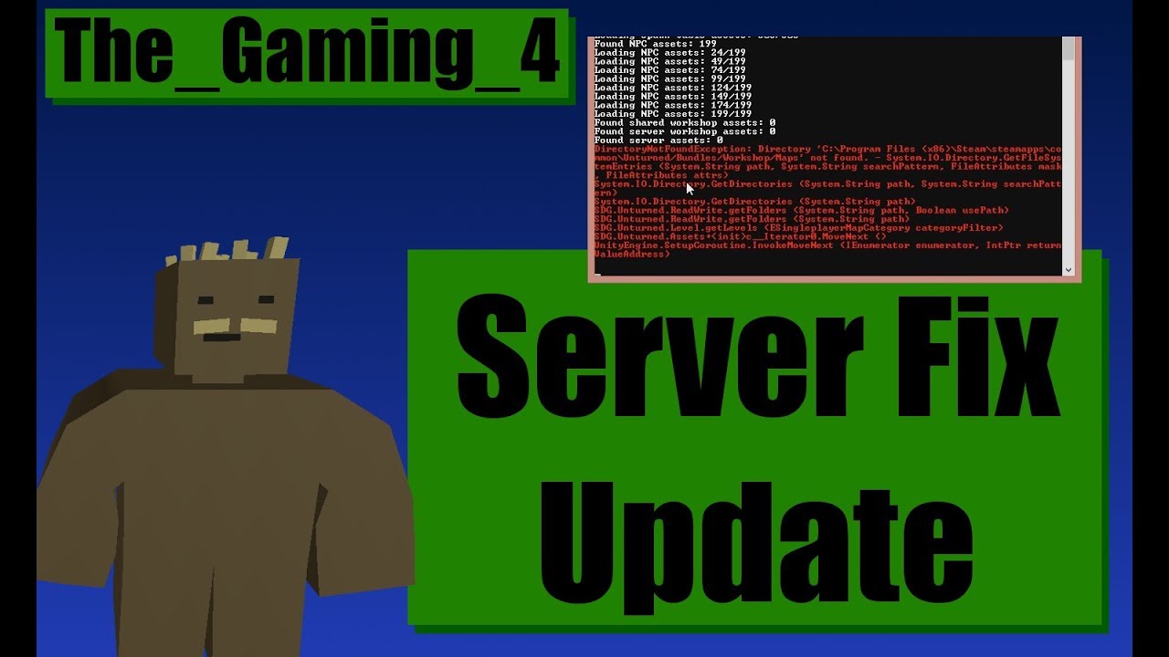 Unturned: Server Fix (Updated)