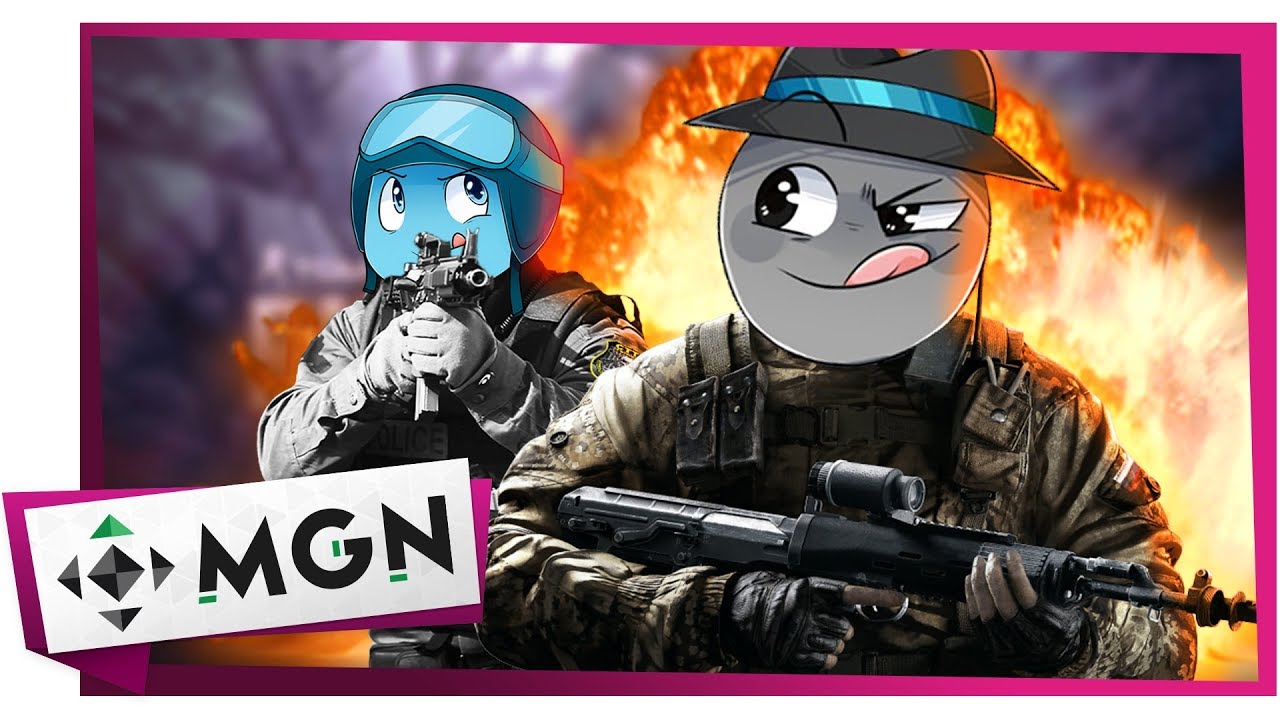 Mostrando apenas 10% de HABILIDADE - Rainbow Six Siege ft. Marginal, Skyflyer
