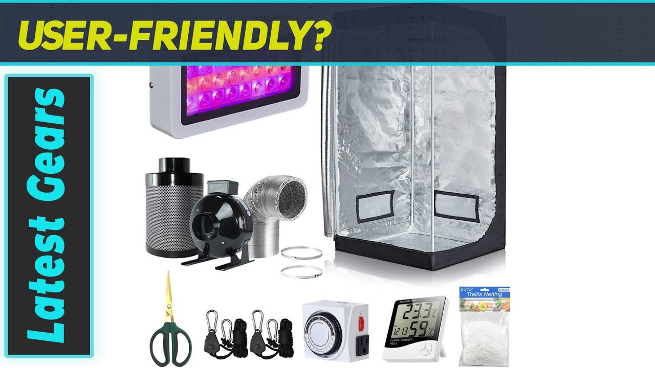 BloomGrow 32''x32''x63'' Grow Tent Kit - The Best Complete Setup for Indoor Growing!