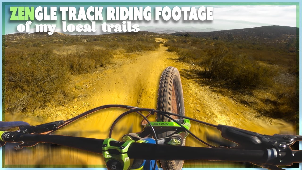 Pure Singletrack MTB Trail Riding My Local Trails | No talking With Music