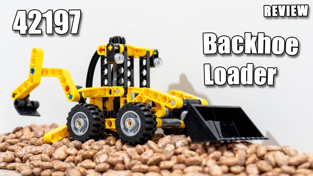 LEGO 42197 Review Speedbuild | LEGO Technic Backhoe Loader | Speed Build 42197 | LEGO Technic 2025