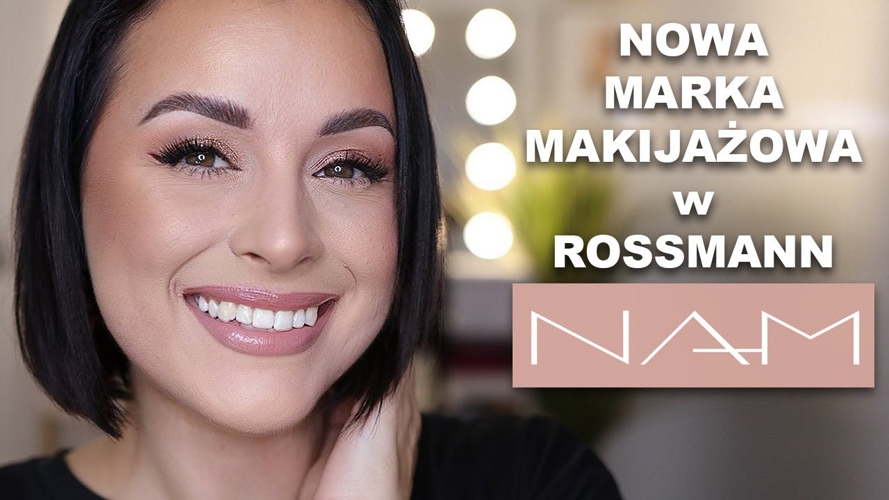 🤓 NOWA MARKA Makijażowa w Rossmann - NAM Makeup - Makijaż moją paletką !
