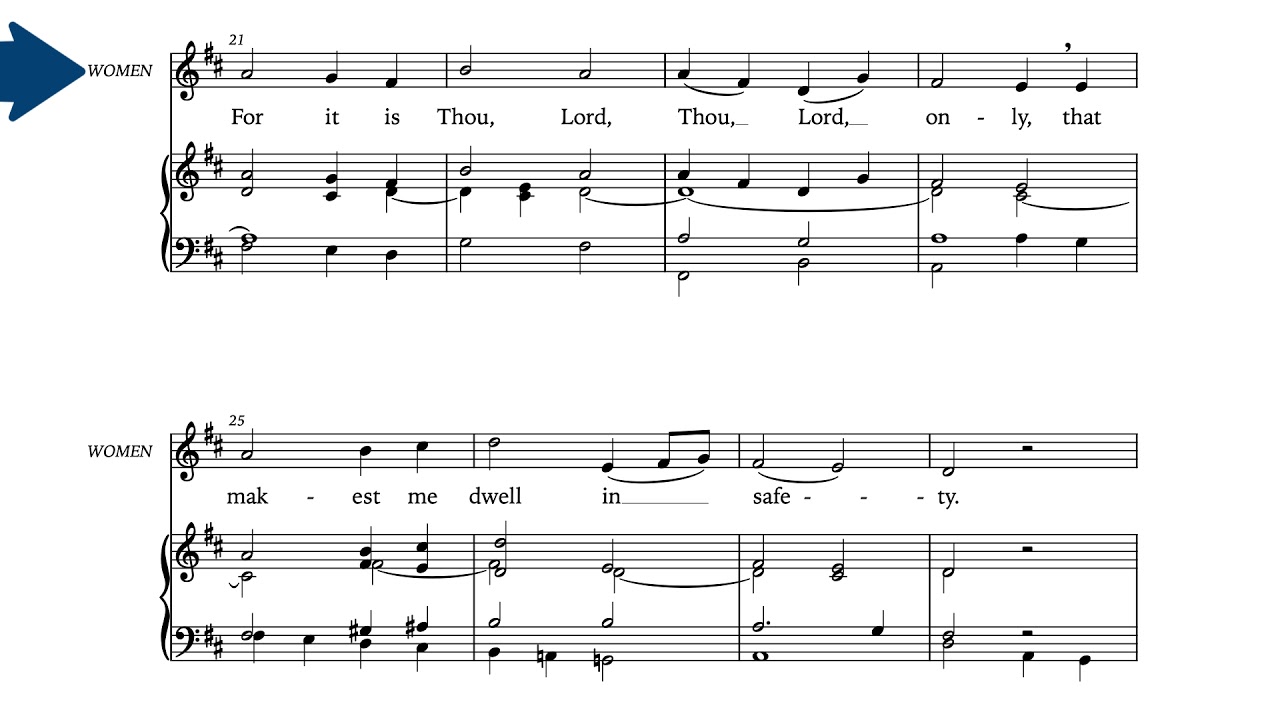 Lead Me, Lord – Wesley