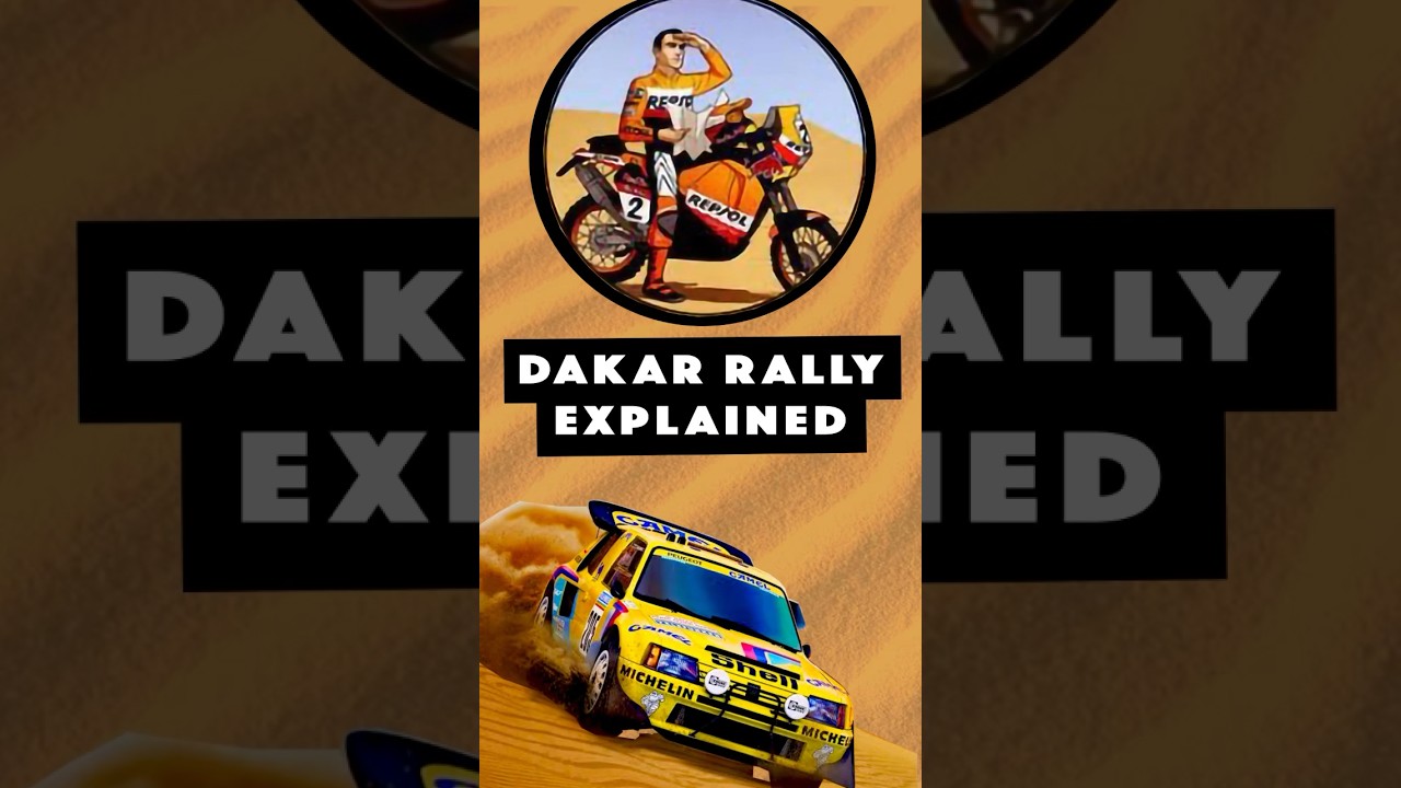World&rsquo;s Toughest Race,Dakar Rally Explained in 10 Seconds #shorts #cars #supercars #automotive