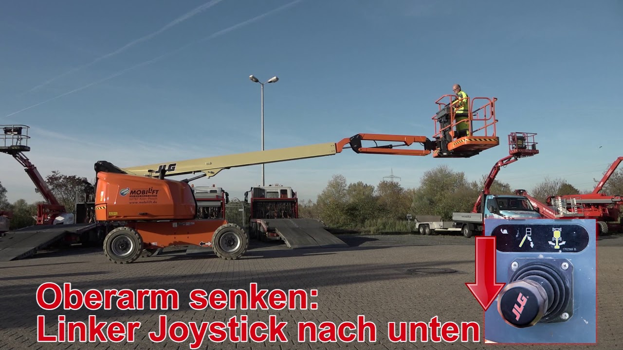 Teleskop-Arbeitsbühne Mobilift T160 | Einweisung