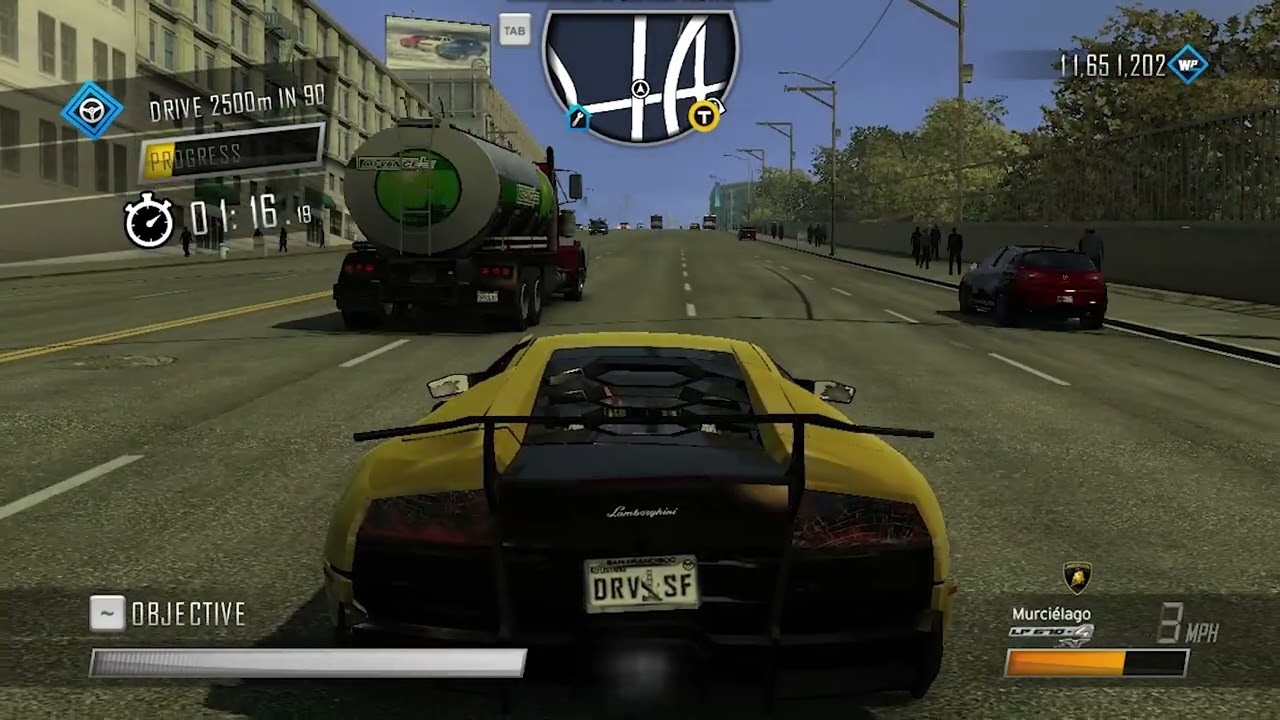 Mission Impossible in Driver San Francisco | Lamborghini High Speed Driving