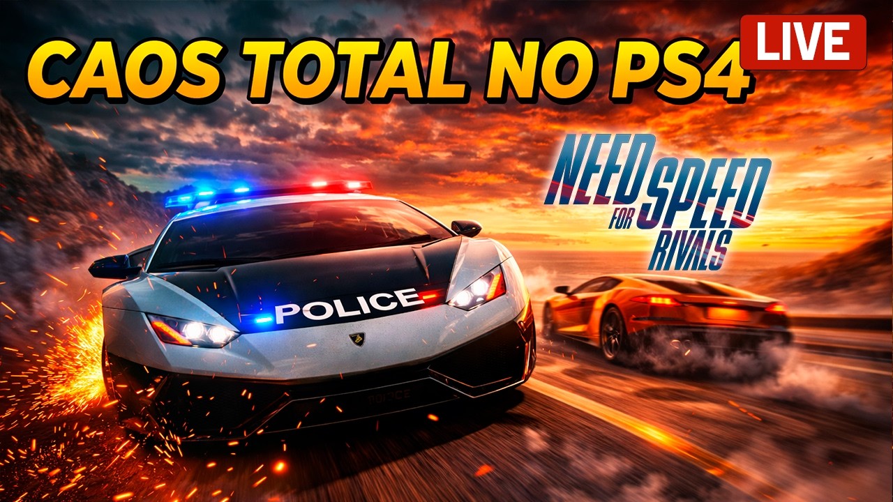 PERSEGUIÇÃO INSANA! 🏎️💨 NFS Rivals no PS4 em 2026: Ainda é o melhor?
