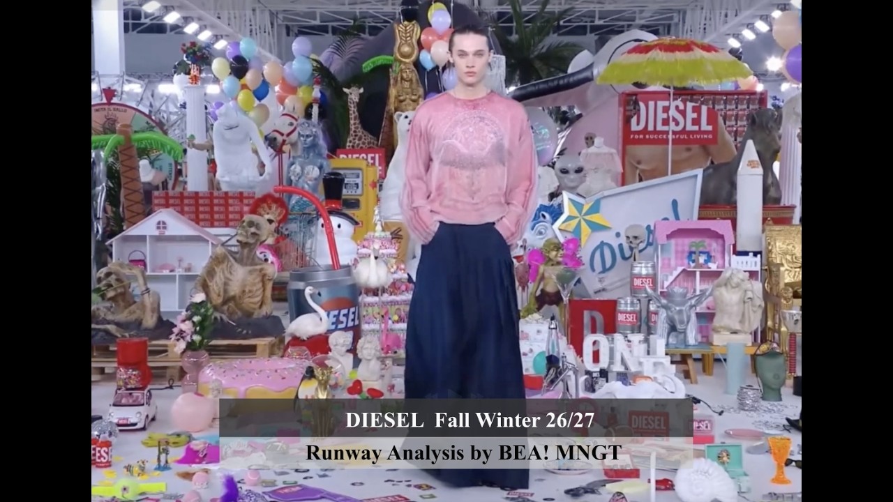 DIESEL FW 26/27 Milan | Runway & Pacing Analysis by BEA! MNGT