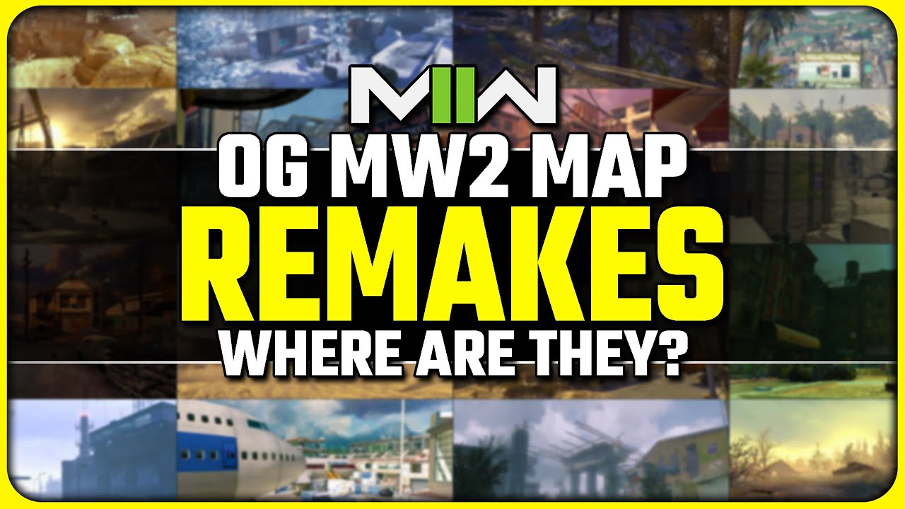 Where are the Original MW2 6v6 Map Remakes??