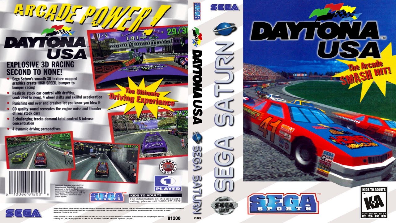 Daytona USA (Saturn) - Arcade Mode - Longplay