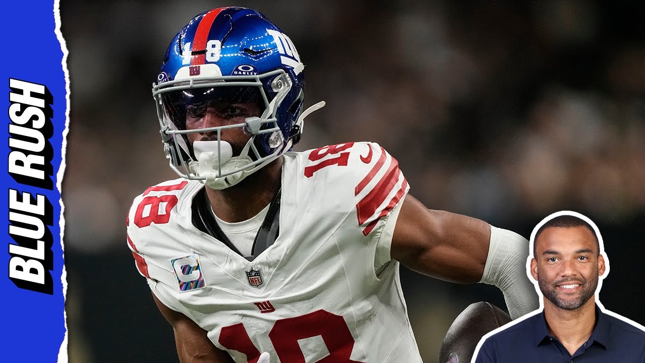 Darius Slayton aiming to beat Eagles for Giants fans | Blue Rush