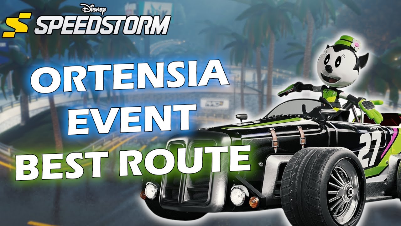 🥈 Ortensia Limited Event 1:12.875 | Disney Speedstorm