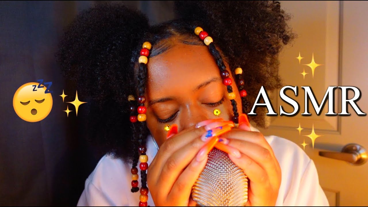 ASMR ♡ Close-Up Slow Slurred Breathy Whispers + Word Repetition ♡ (Sksk, Chuckoo)🌺
