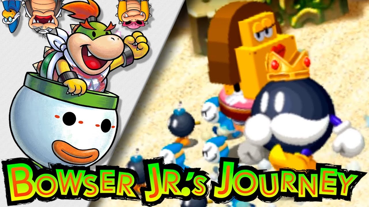 REY BOB-OMBA Y MADAME AL ATAQUE!! | M & L: Bowser Jr.´s Journey en Español | Ep 23 -- RED SHOCK --