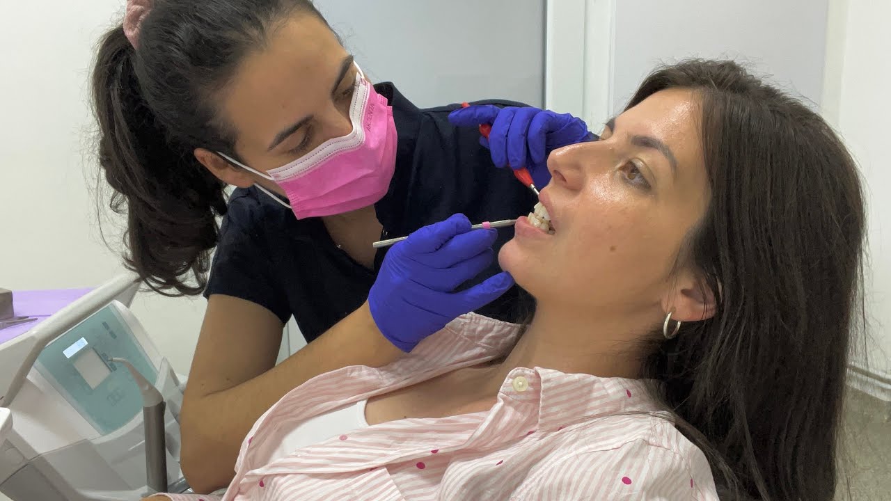 ASMR Real Person Dental Exam (Teeth Checkup, Cleaning, Vitality Check, Measurements),Me as a Patient