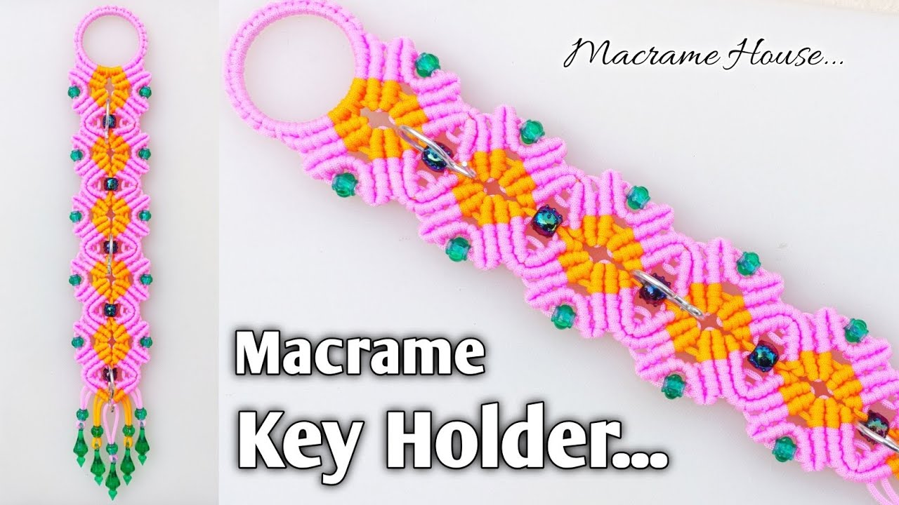 Macrame Key Holder #2025 | Macrame Key Hanger