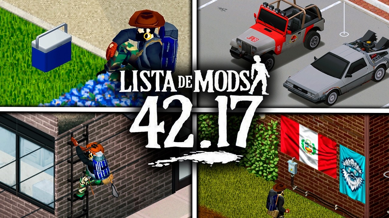 🤩PACK DE MODS para Build 42.17👑 Todos compatibles
