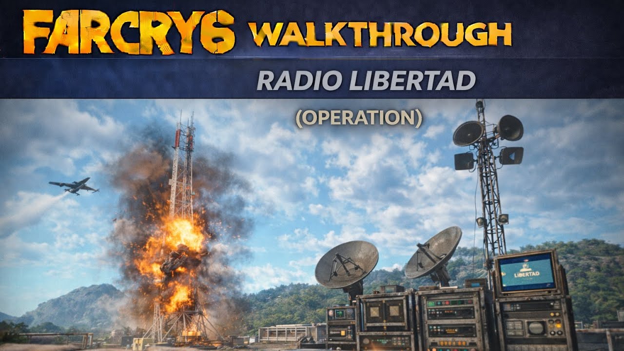 Far Cry 6 – Radio Libertad | Full Mission Gameplay Walkthrough (PS5)