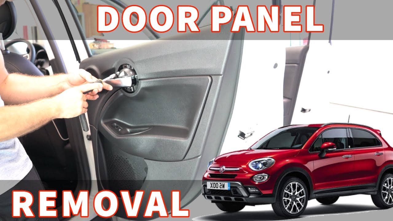 Fiat 500X Door panel removal